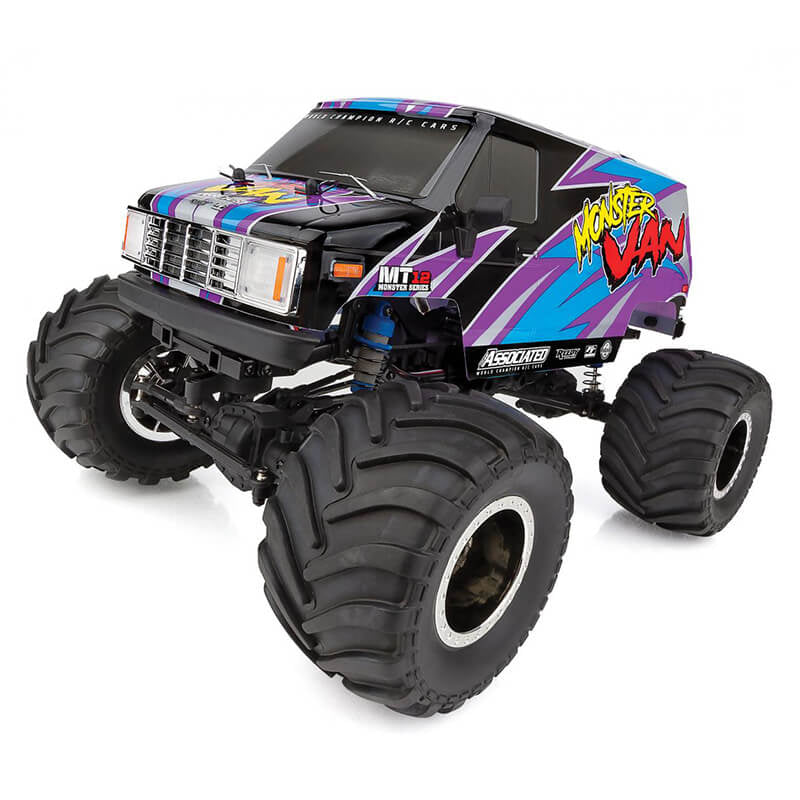 TEAM ASSOCIATED MT12 MONSTER VAN RTR COMBO - FOR PRE ORDER ONLY