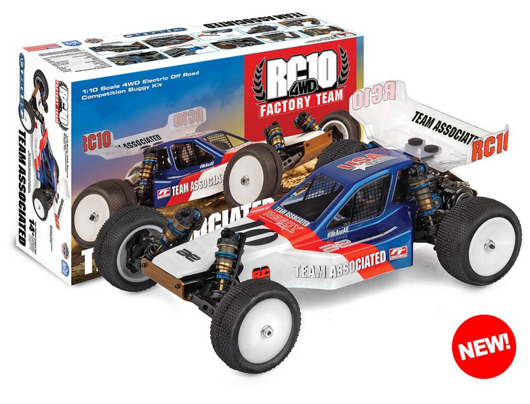 TEAM ASSOCIATED RC10 4WD FACTORY TEAM RACE KIT - Pre Order - Expected Late August
