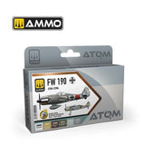 ATOM FW 190 Colours Paint Set ATOM-20904