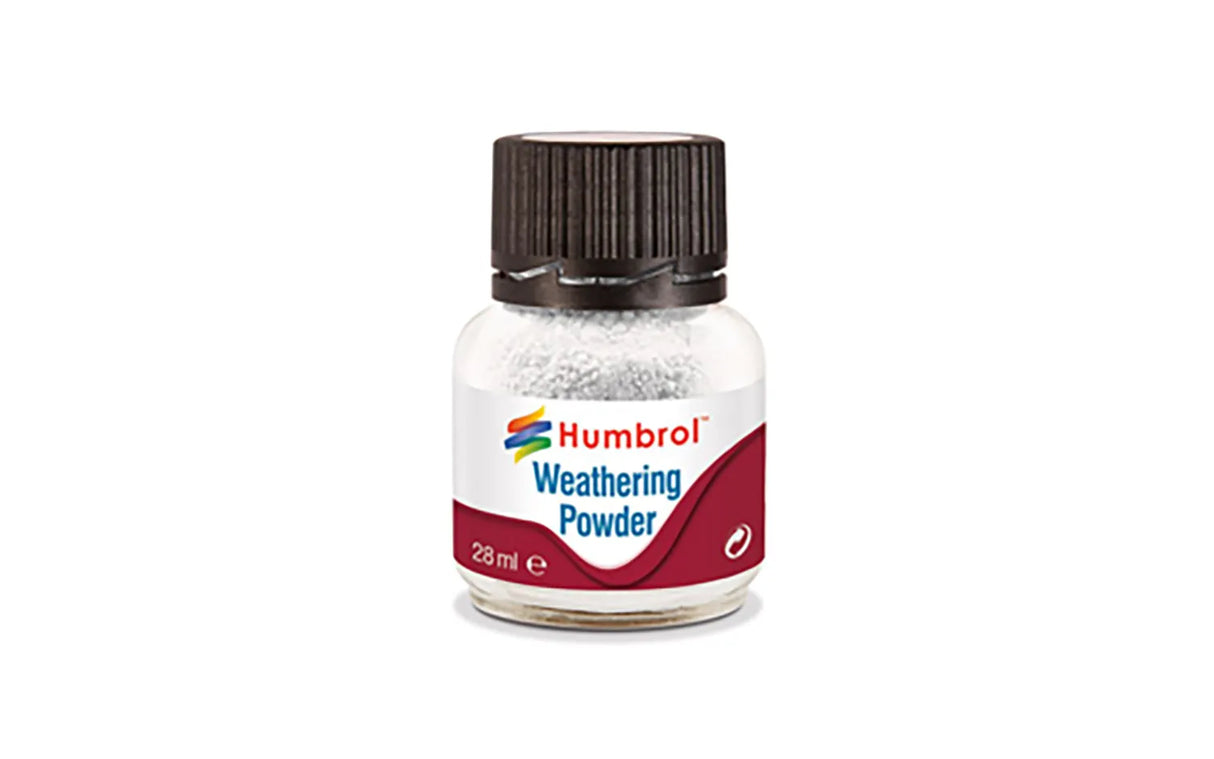 AV0002 HUMBROL ENAMEL Weathering Powder White 28ML