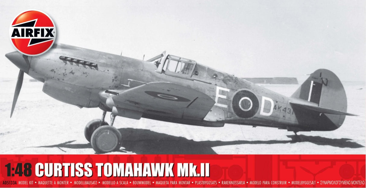 Airfix 1/48 05133A Curtiss Tomahawk Mk.II