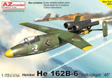 AZ Model 1/72 Heinkel He-162B-6 Volksjager 46 NEW TOOL 2023 # 7856