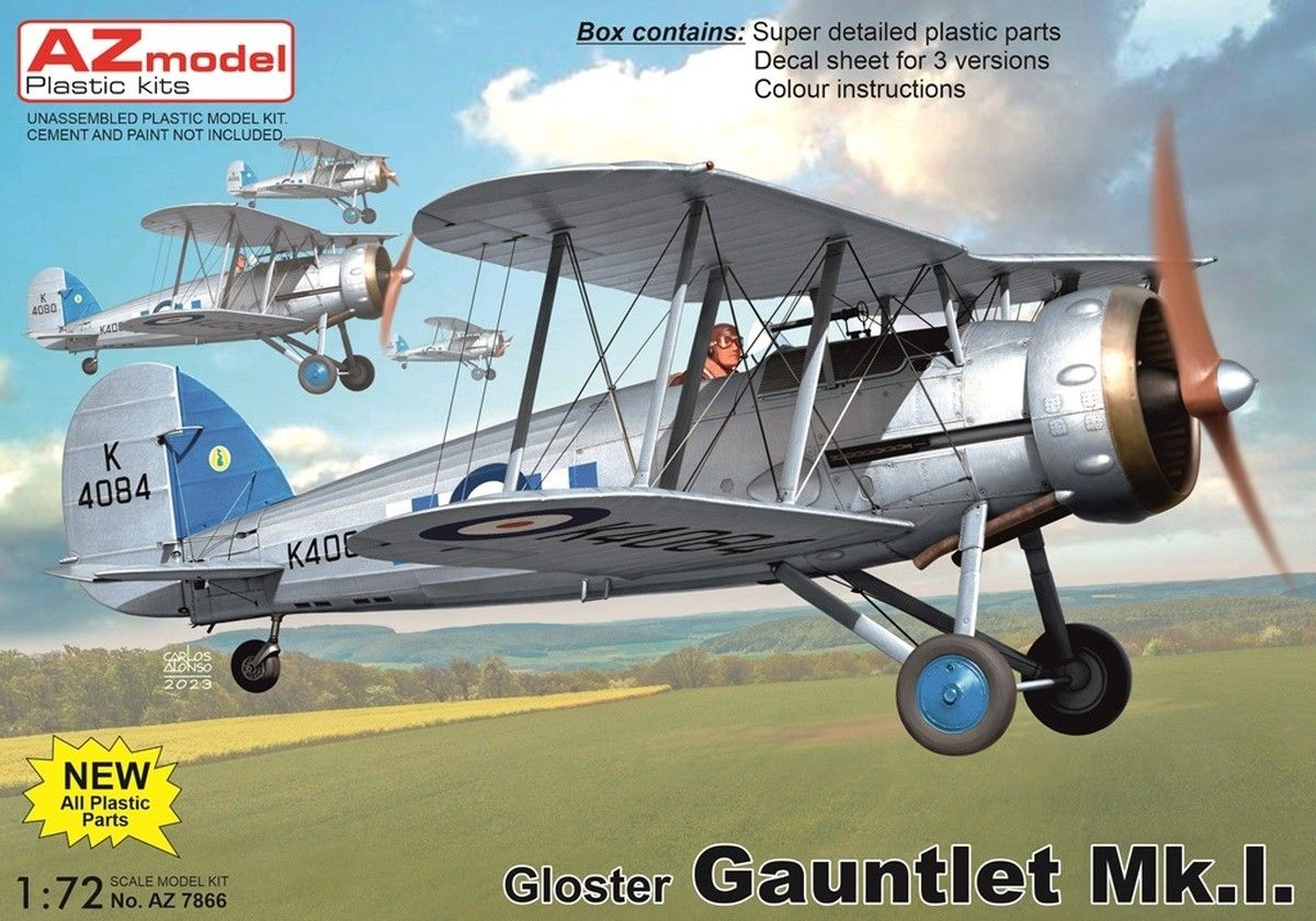 AZ Model 1/72 Gloster Gauntlet Mk.I 7866