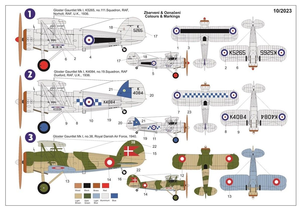 AZ Model 1/72 Gloster Gauntlet Mk.I 7866