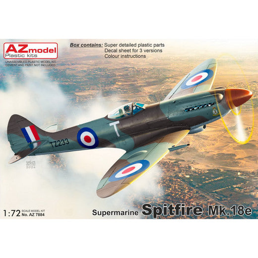 AZ Model 1/72 Supermarine Spitfire Mk.18e Kir AZ7884