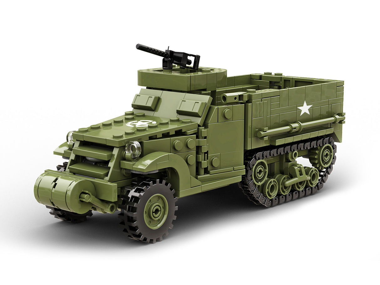 Build Army M3A1 Half-Track APC