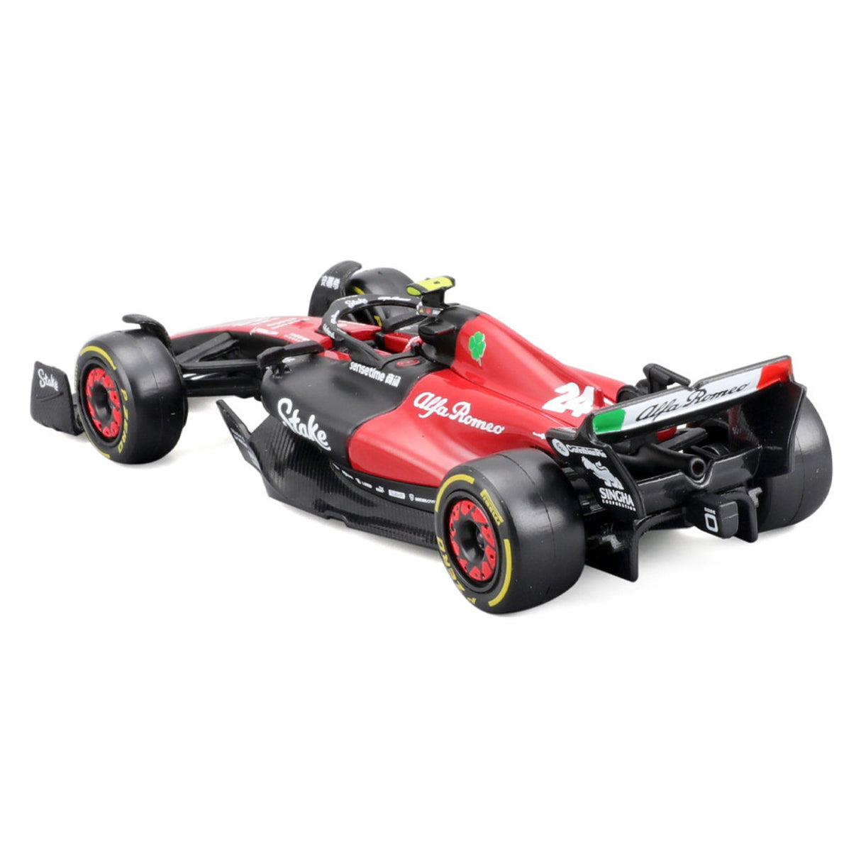 Bburago 1/43 Alfa Romeo F1 Team Stake C43 2023 Zhou No24 B18-38185G