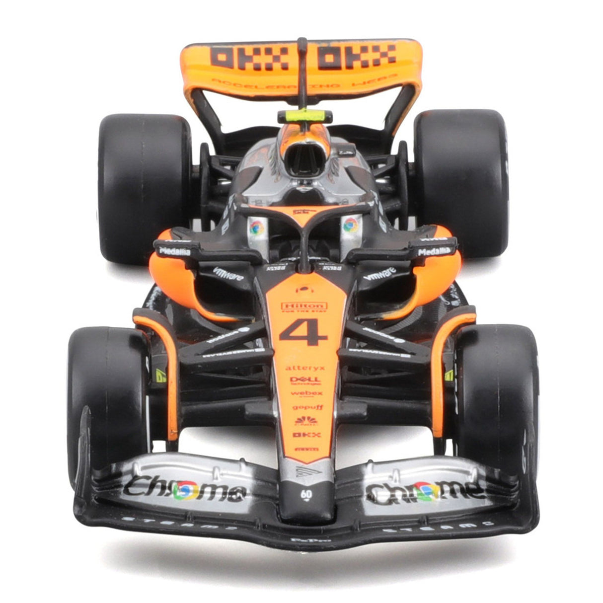 Bburago 1/43 Mclaren Mcl60 2023 #4 Lando Norris B18-38187N