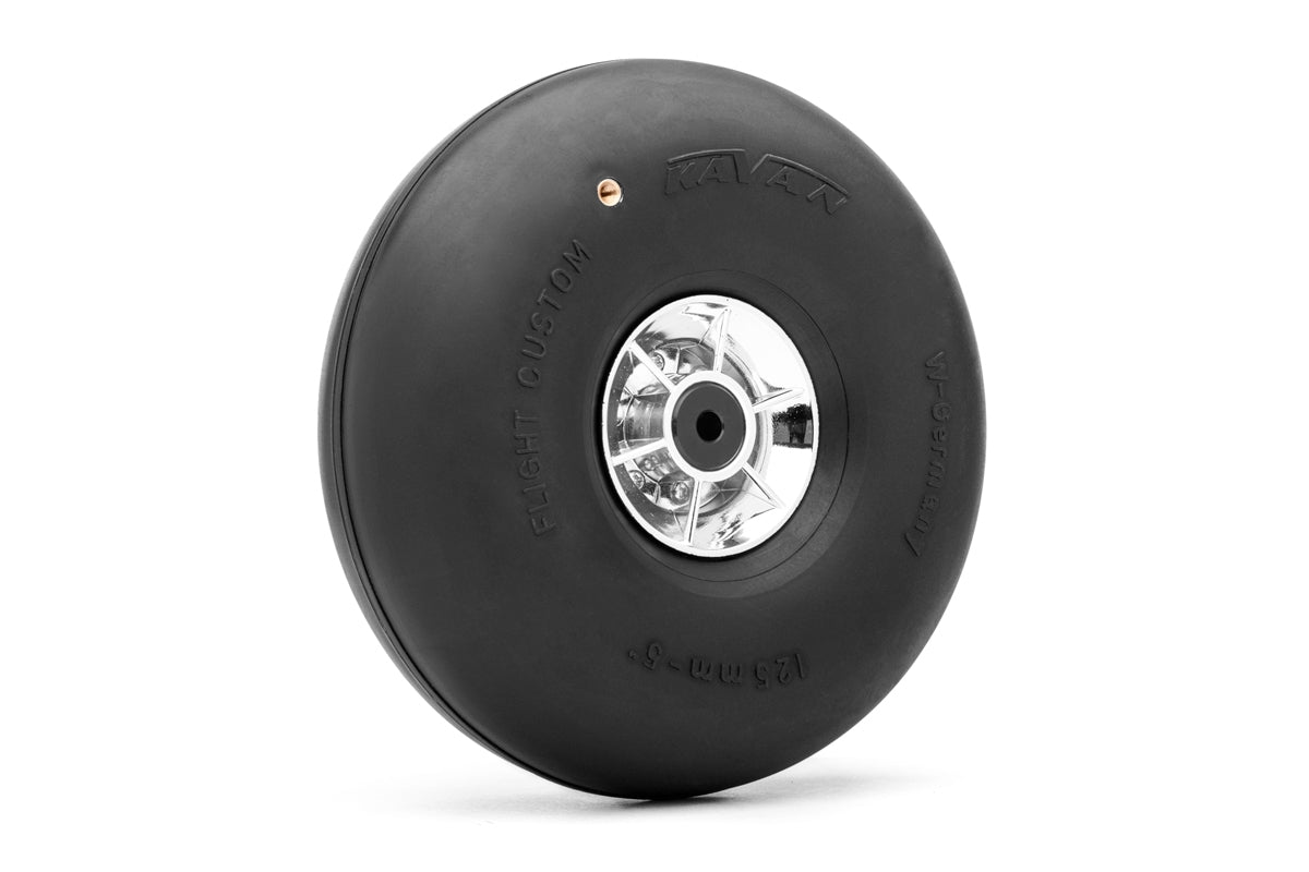 Kavan Balloon Wheel with Valve 125mm - pair