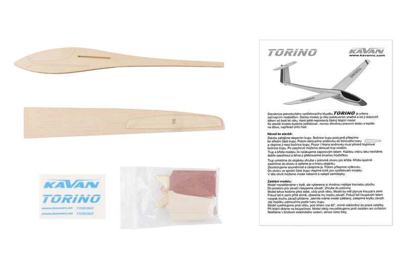 Kavan TORINO glider 380mm Kit