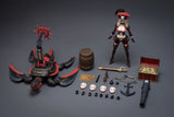 Border Model 1/12 Pirate Captain Queen Anne - Snap Fit Kit BA-003