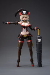 Border Model 1/12 Pirate Captain Queen Anne - Snap Fit Kit BA-003