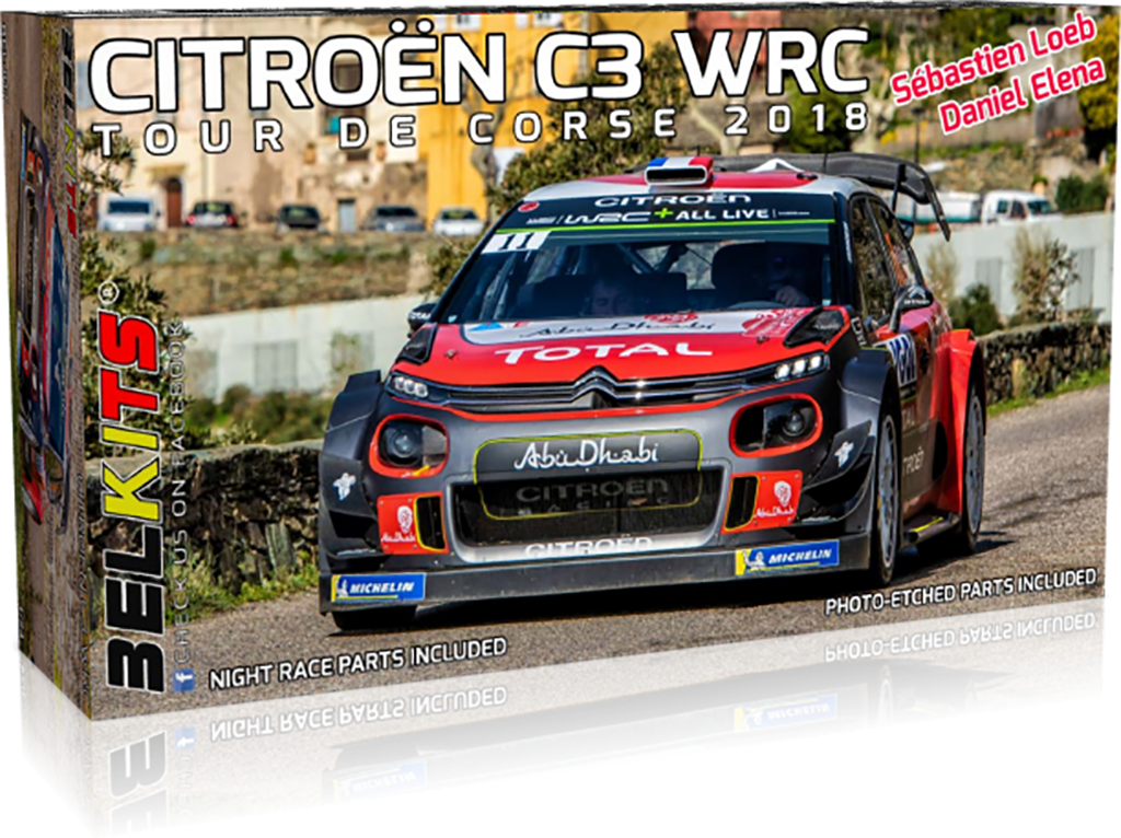 Belkits Citroen C3 Wrc Corsica 2018 S Leob