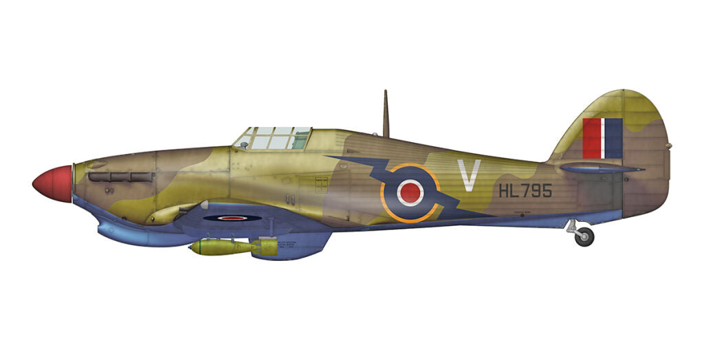 Arma Hobby 1/48 Hurricane Mk IIB Trop Kit AH40008