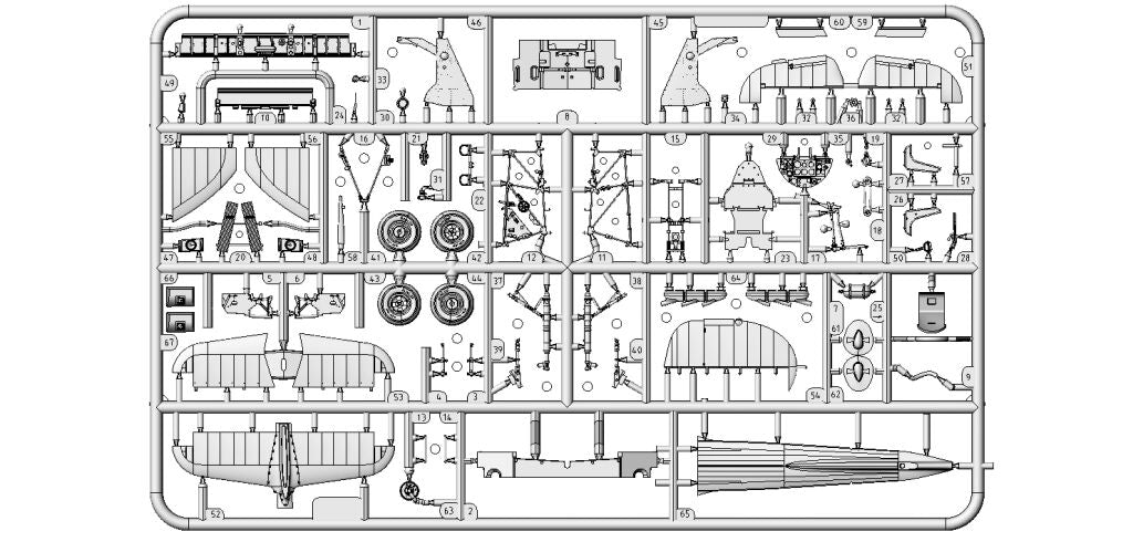 Arma Hobby 1/48 Hurricane Mk I (Trop) kit 40016