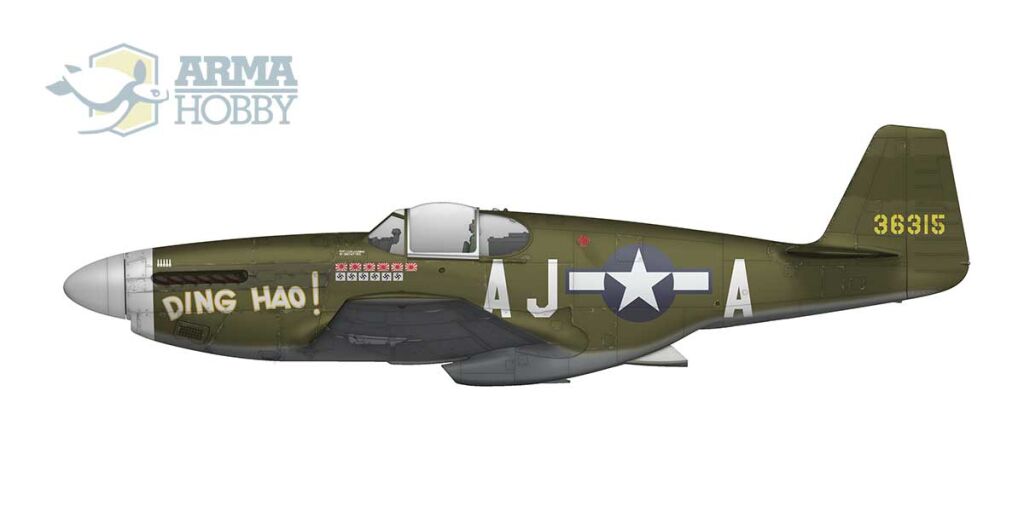 Arma Hobby 1/72 P-51 B/C Mustang 70067