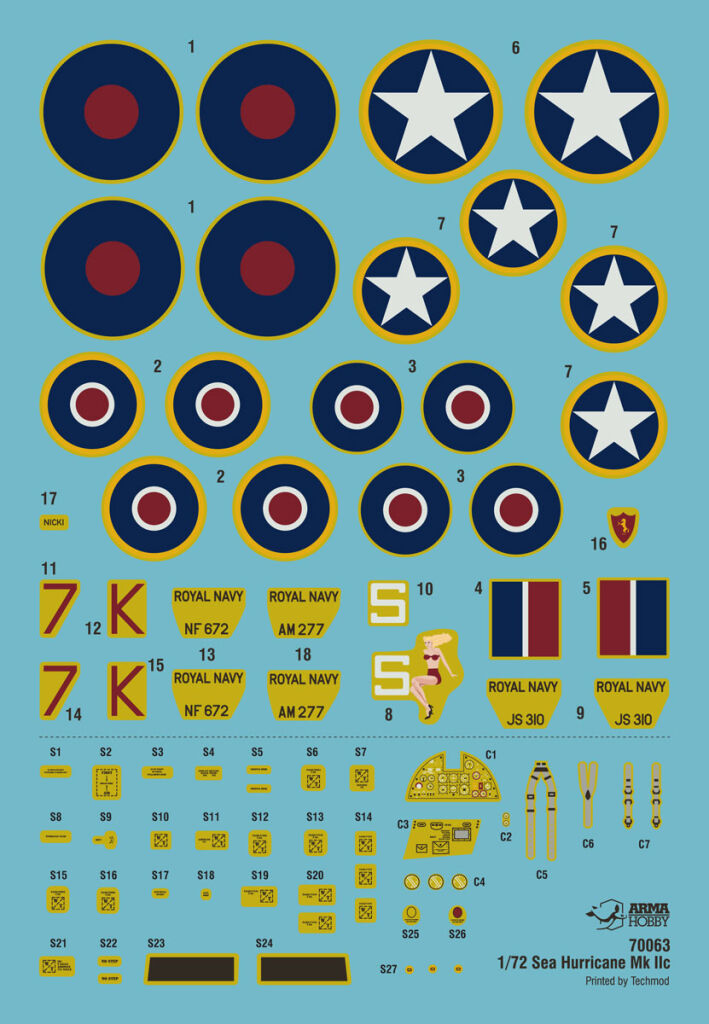 Arma Hobby 1/72 Sea Hurricane Mk IIc 70063