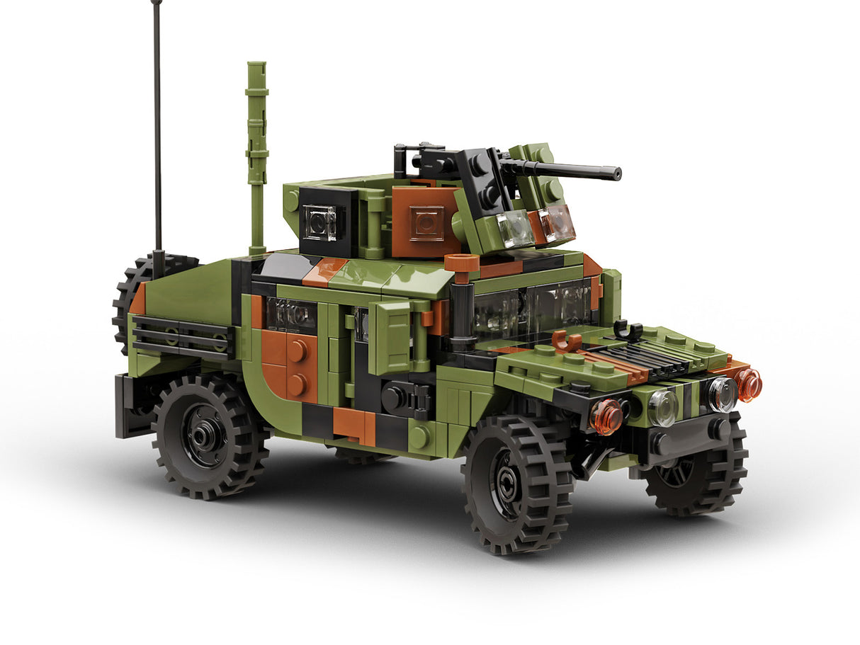 Build Army Humvee M1151 Combat Vehicle