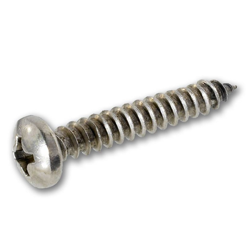 Pozi Pan Self Tapper Stainless Steel A2-3/4 Inch (20mm) 8G (2.5mm) pack of 20