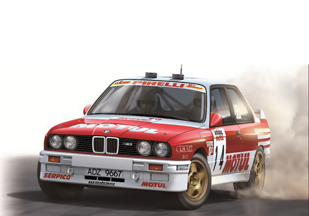 Beemax BMW M3-E30 tour de corse 1989 motul #9