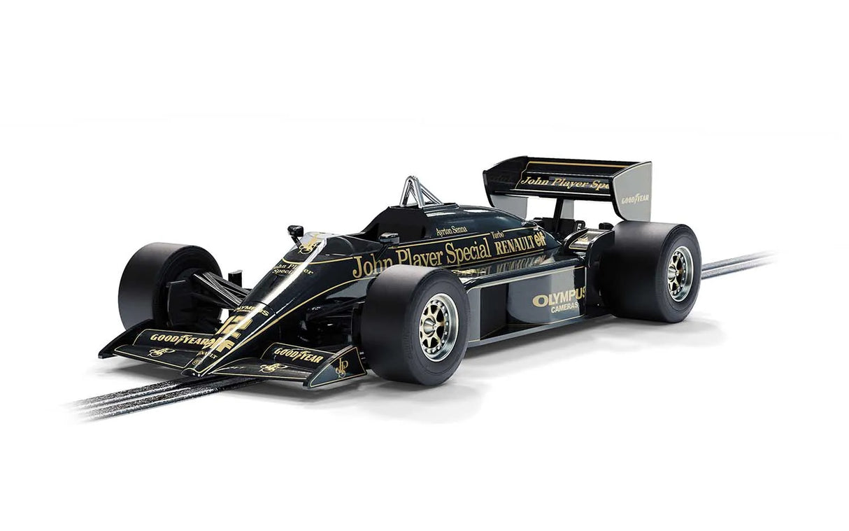 Scalextric Lotus 97T Portuguese GP 1985 driven  by Ayron Senna