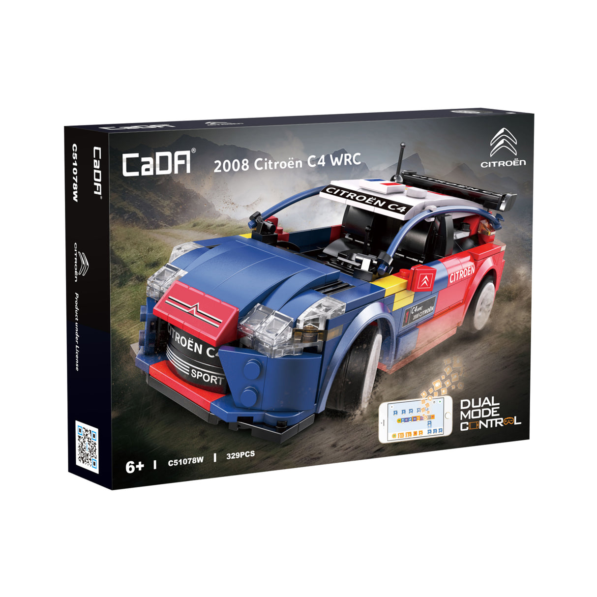 CADA Citroën C4 WRC RC - 329pcs C51078W