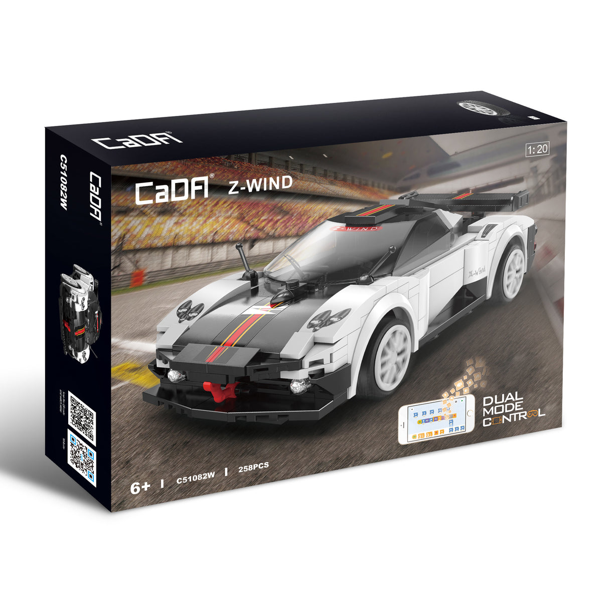 CaDA Z- Wind Sports Car RC - 258 pcs C51082W