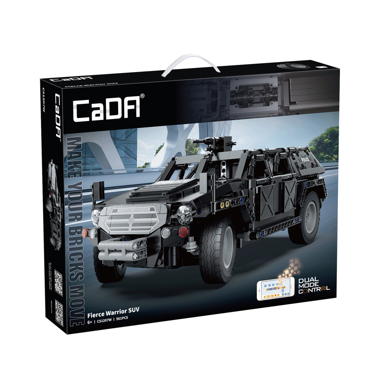 CaDA Fierce Warrior SUV RC - 561 pcs C51207W