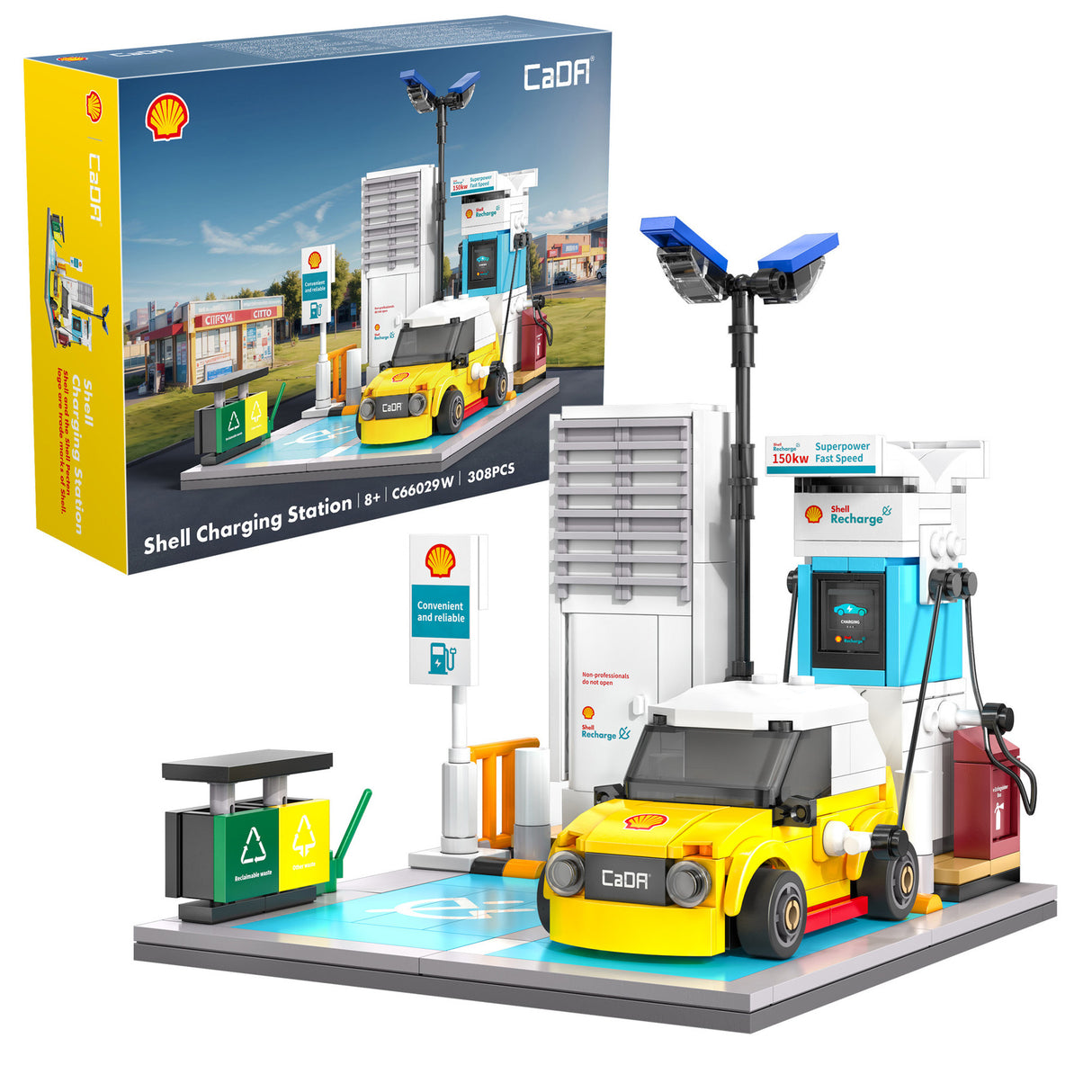 CADA / DOUBLE E Shell Charging Station - 305 pcs C66029W
