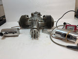 3W 140 twin-cylinder petrol 2 -Stroke Petrol Engine R/C Aircraft Engine – Second hand