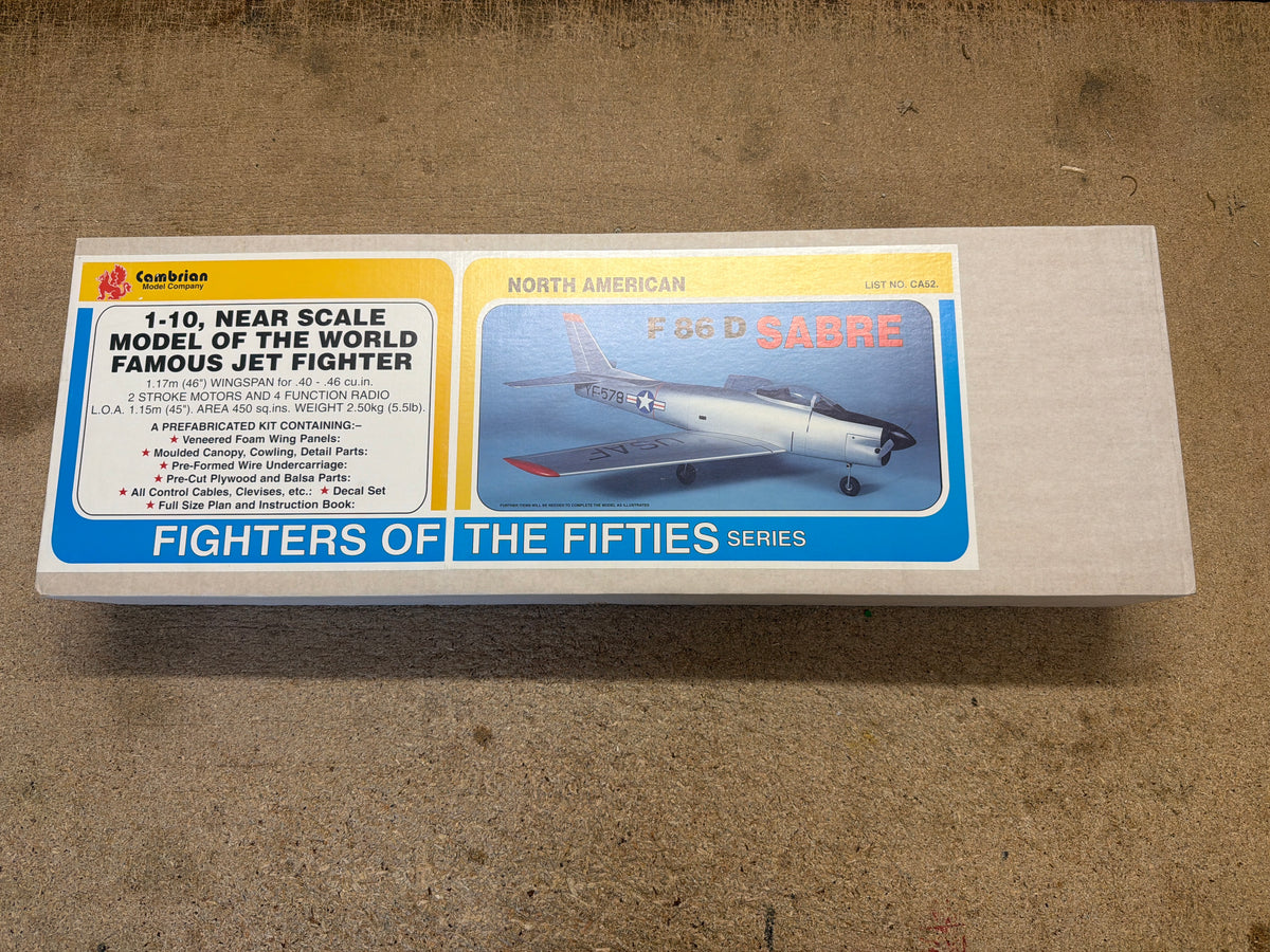 Cambrian F 86D Sabre Kit - NEW - SECOND HAND