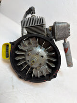 Tartan 22cc single-cylinder petrol engine with fan cooling and magneto ignition. 2-Stroke Petrol Engine R/C Aircraft Engine –Second hand