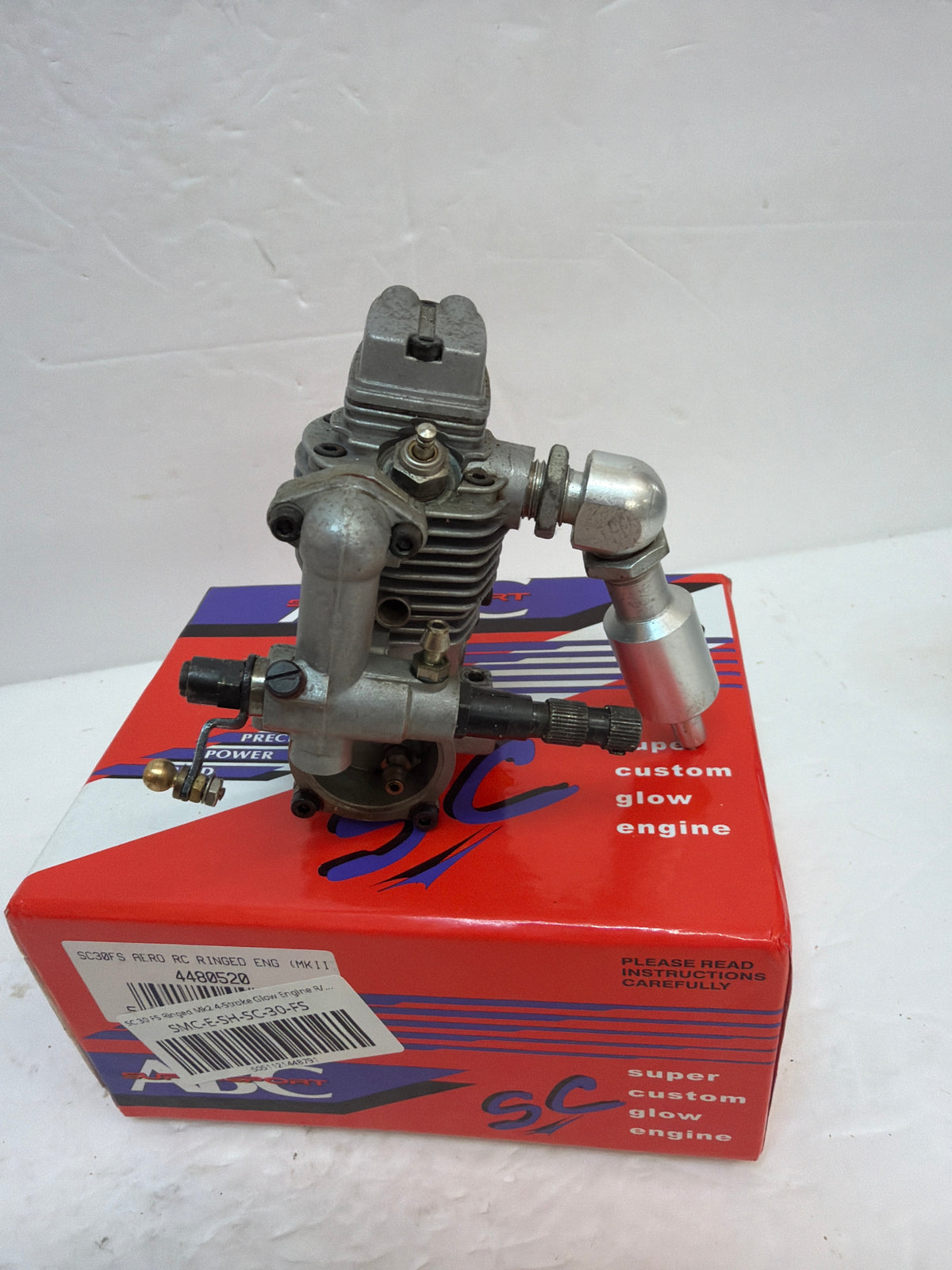SC 30 FS Ringed Mk2 4-Stroke Glow Engine R/C Aircraft Engine – Second hand low use