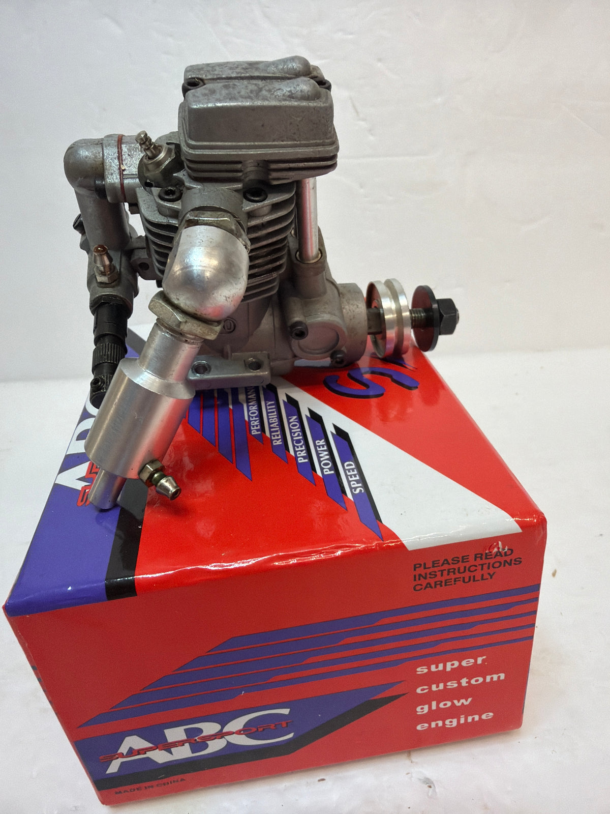 SC 30 FS Ringed Mk2 (2) 4-Stroke Glow Engine R/C Aircraft Engine – Second hand low use