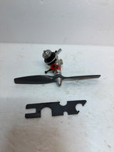 Cox Medallion .049 with silencer 2-Stroke Glow Engine R/C Aircraft Engine – Second hand (Box 163)
