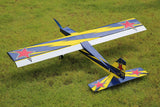 OMPHOBBY Challenger 49inch Balsa Model - IC version - Blue/White/Yellow