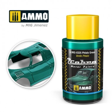 Cobra Motor Phtalo green