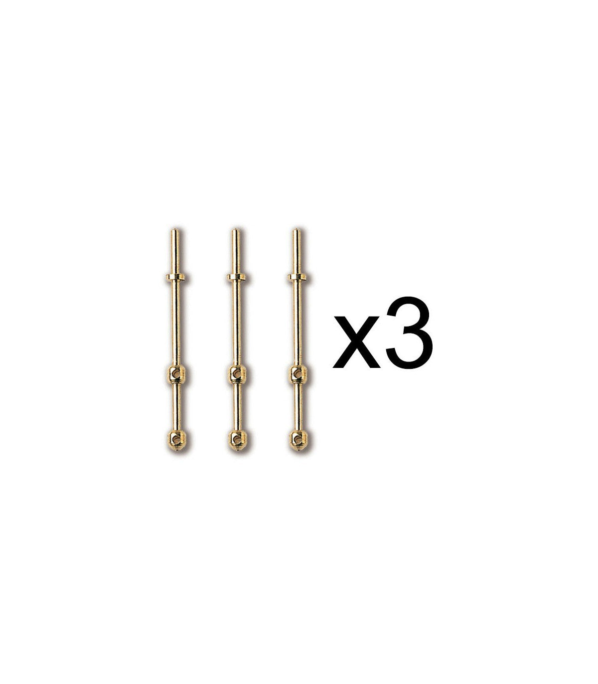 Brass Candlestick Construct 34mm (3)