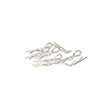 Small Body Clip 1/10 - Silver (8)
