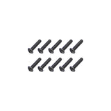 Steel Button Head Hex Screws M3 x 14 pk10