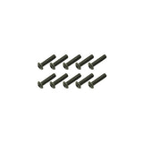Steel Button Head Hex Screws M3 x 16 pk10