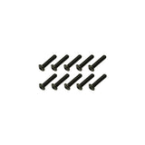 Steel Button Head Hex Screws M3 x 18 pk10