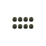 M4 Nyloc Nuts Steel - pk8