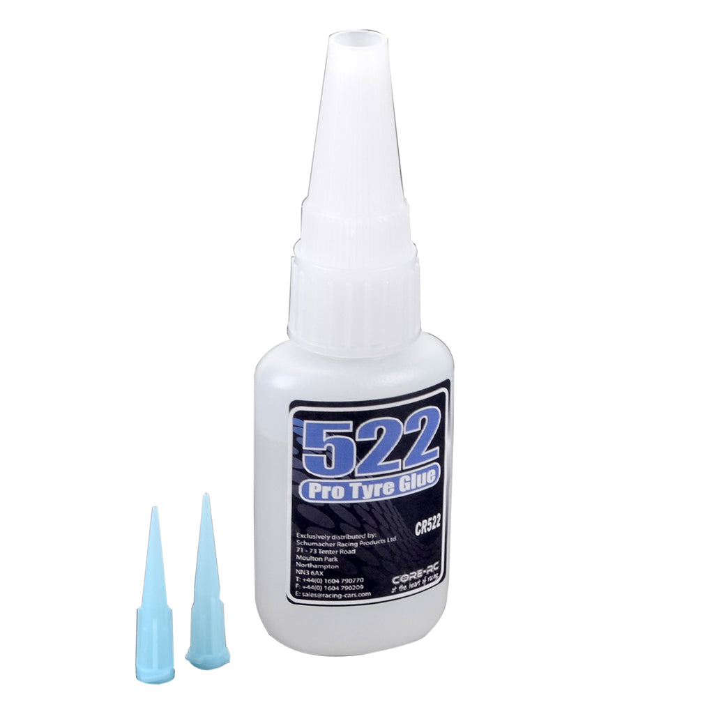 CORE RC 522 Pro Tyre Glue + 2 Nozzles