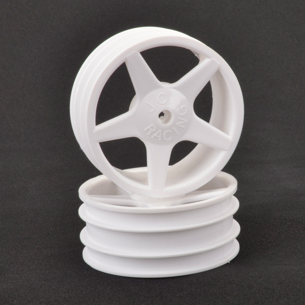 JC 5 Spoke 2.2 Front White Wheel XLSPC - pr