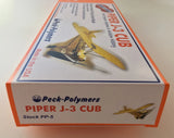 Peck-Polymers Piper J3 Cub Kit - Peanut Scale