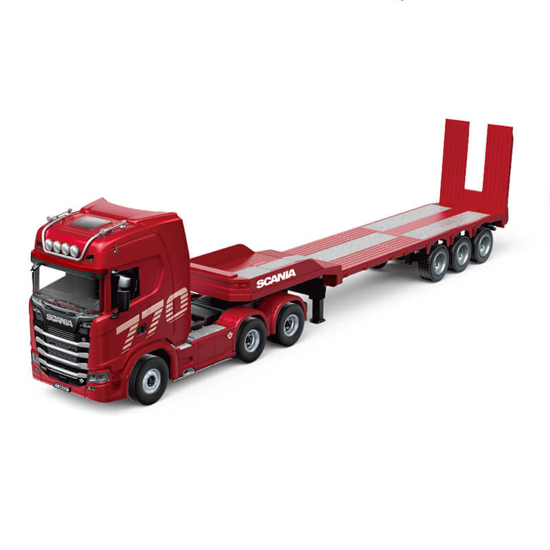 HUINA 1/24 SCANIA 770S RC TRUCK & TRAILER SET RTR - RED - Pre Order - Expected late August