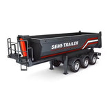 HUINA RC HAULAGE BLACK TRUCK TRAILER FOR 1501 SCANIA CABS - PRE ORDER - EXPECTED LATE FEBRUARY
