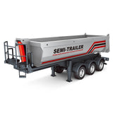 HUINA RC HAULAGE SILVER TRUCK TRAILER FOR 1501 SCANIA CABS - PRE ORDER - Expected late August