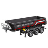 HUINA SCANIA 1/14 K770S KABOLITE 3X AXLE METAL TRAILER - BLACK